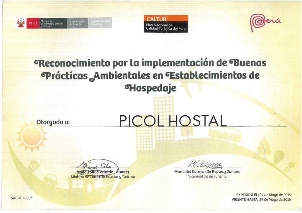 Picol Hostal Cuzco Buitenkant foto